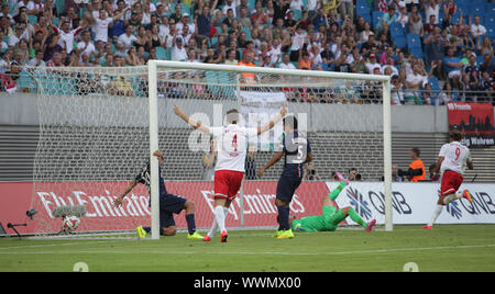 Testspiel RB Leipzig gegen Paris Saint-Germain FC am 18.7.14 Stockfoto