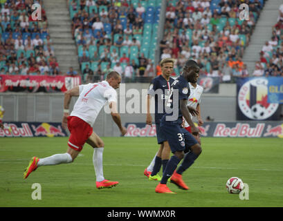 Testspiel RB Leipzig gegen Paris Saint-Germain FC am 18.7.14 Stockfoto