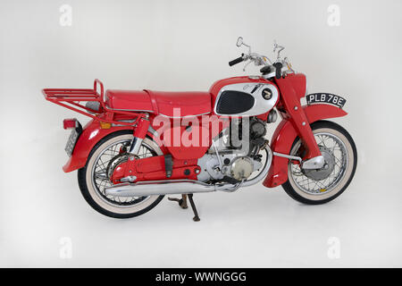 1967 Honda C77 Motorrad. Stockfoto