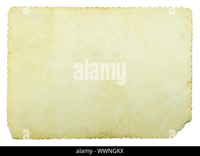 Leere Postkarte für Text bereit. Stockfoto