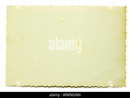 Leere Postkarte für Text bereit. Stockfoto