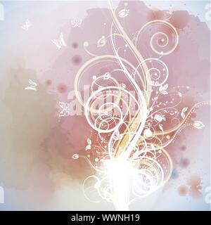 Aquarell Hintergrund Stock Vektor