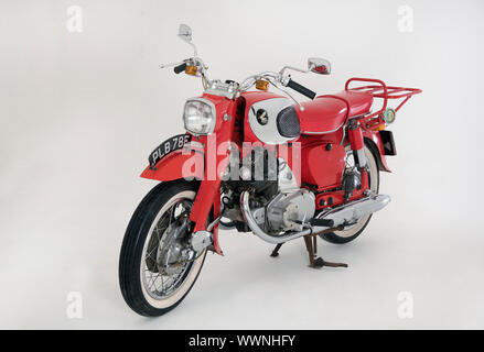 1967 Honda C77 Motorrad. Stockfoto