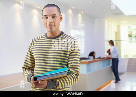 Businessman in Office Stockfoto