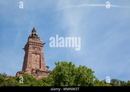 Kyffhaeuser Denkmal Barbarossa Stockfoto