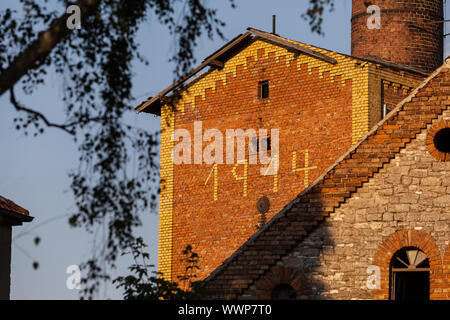 Fachwerkhaus in harsleben Stockfoto