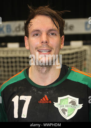 Handball- und Europameister 2016 Kai Häfner (TSV Hannover-Burgdorf) Stockfoto