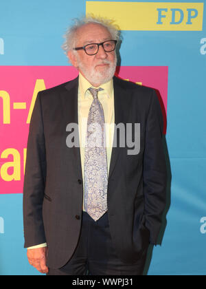 Schauspieler Dieter Hallervorden die Kulturpolitik der FDP-Abend in Dessau Stockfoto