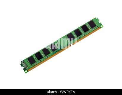 Elektronische Erhebung - den Random Access Memory (RAM) Module Stockfoto