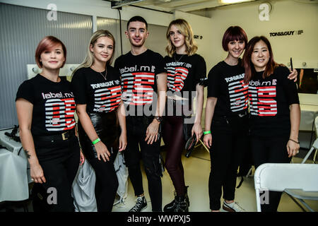 Backstage Fashion Scout - SS 19 Tag 3, am 15. September 2019, London, UK Stockfoto