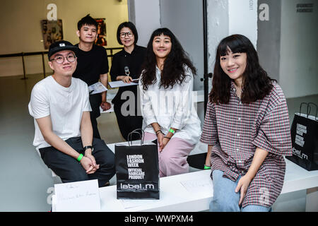 Backstage Fashion Scout - SS 19 Tag 3, am 15. September 2019, London, UK Stockfoto