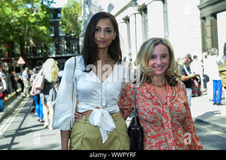 Backstage Fashion Scout - SS 19 Tag 3, am 15. September 2019, London, UK Stockfoto
