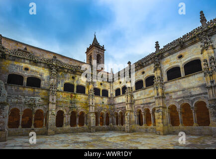 Kloster von Santo Estevo de Ribas de Sil in Galicien, Spanien Stockfoto