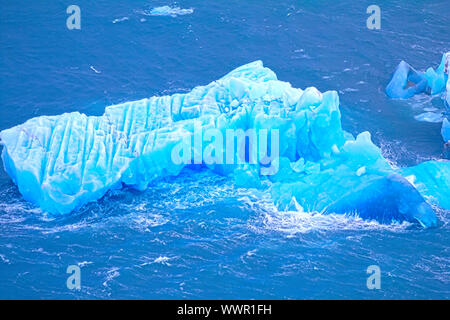 Arktische Eisberg. Eisstockschießen. Bereich Nowaja Semlja Stockfoto