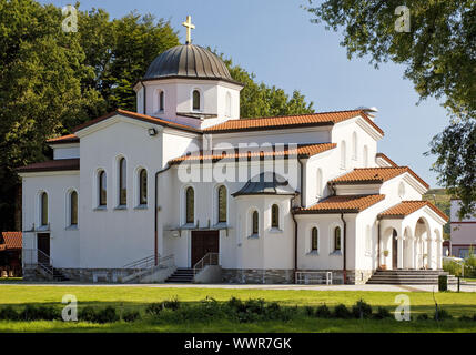 Kirche der Hl. Dimitrios, Herten, Ruhrgebiet, Nordrhein-Westfalen, Deutschland, Europa Stockfoto