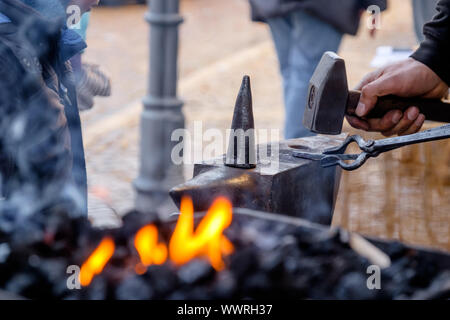 Advent Routen Ballenstedt 2016 Stockfoto