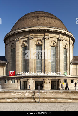 Koeln Messe/Deutz Gebäude, Köln, Nordrhein-Westfalen, Deutschland, Europa Stockfoto