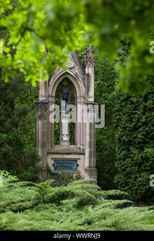 Brühl Quedlinburg City Park Stockfoto