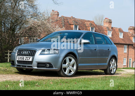 2006 Audi A3 Sportback S-Line. Stockfoto