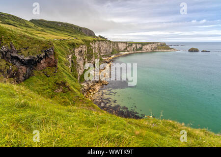 Eindruck von Carrick-a-rede, Nordirland Stockfoto