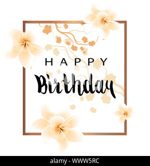 Happy Birthday Card Stockfoto