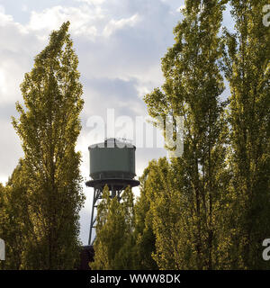 Ater Tank im Westpark Jahrhunderthalle, Bochum, Ruhrgebiet, Deutschland, Europa Stockfoto