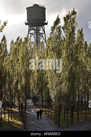 Ater Tank im Westpark Jahrhunderthalle, Bochum, Ruhrgebiet, Deutschland, Europa Stockfoto