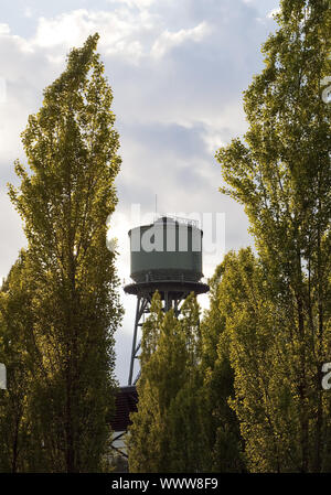 Ater Tank im Westpark Jahrhunderthalle, Bochum, Ruhrgebiet, Deutschland, Europa Stockfoto