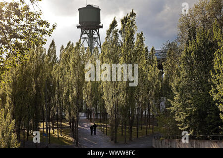 Ater Tank im Westpark Jahrhunderthalle, Bochum, Ruhrgebiet, Deutschland, Europa Stockfoto