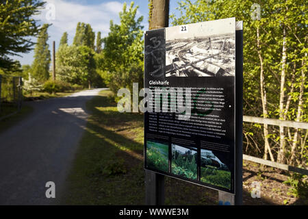 Landschaftspark Duisburg Nord, Duisburg, Ruhrgebiet, Nordrhein-Westfalen, Deutschland, Europa Stockfoto