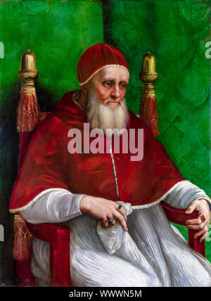 Raphael, Papst Julius II., Portrait Malerei, 1511 Stockfoto