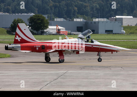 Patrouille Suisse, der Kunstflugstaffel der Schweizer Luftwaffe Stockfoto