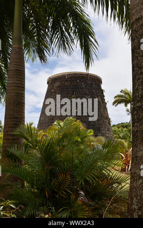 Montpelier Plantation, Nevis, St. Kitts und Nevis, Karibik insel Stockfoto