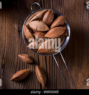 Canarium ovatum, allgemein bekannt als Pili ist eine Pflanzenart aus der Gattung der tropischen Baum Stockfoto