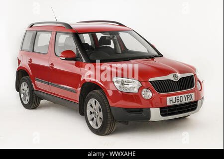 2011 Skoda Yeti. Stockfoto