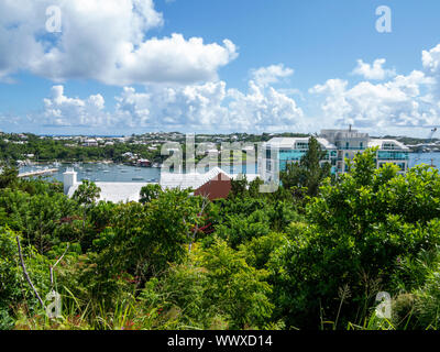 Eine typische up-market House in Bermuda Stockfoto