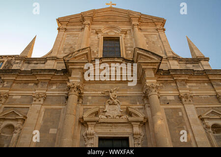 Der heilige Ignatius Kirche Dubrovnik Stockfoto
