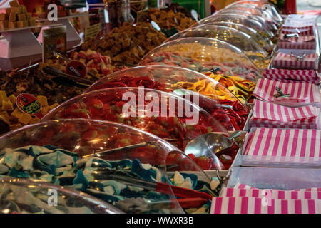 Der traditionelle jährliche Kirmes in St Giles, Oxford, Oxfordshire, UK Stockfoto