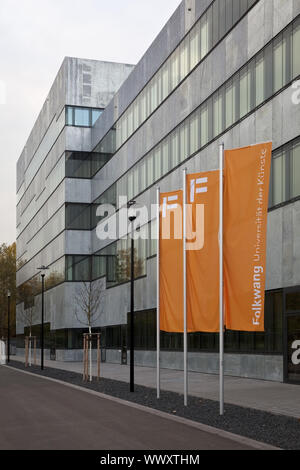 Der Folkwang Hochschule, Essen, Ruhrgebiet, Nordrhein-Westfalen, Deutschland, Europa Stockfoto