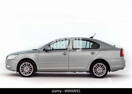 2011 Skoda Octavia Tdi. Stockfoto