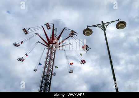 Der traditionelle jährliche Kirmes in St Giles, Oxford, Oxfordshire, UK Stockfoto