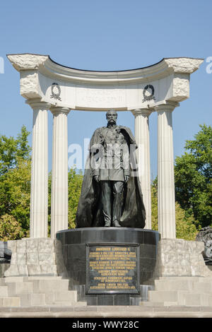 Moskau, Russland - 11. August 2015: Denkmal für Alexander II die Befreier, in der Kathedrale von Christus dem Erlöser in Moskau Stockfoto