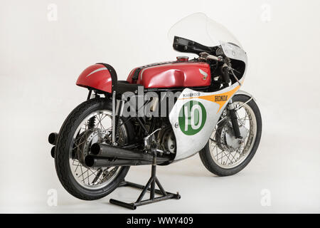1961-Honda-RC162, Mike Hailwood. Stockfoto
