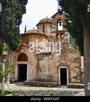 Kloster Kaisariani, Athen Stockfoto