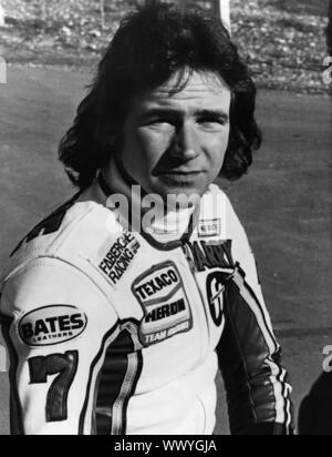 Barry Sheene MBE motorcyling Weltmeister. Stockfoto