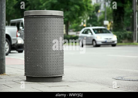 Ein Bild von einer Straße bin in München Stockfoto