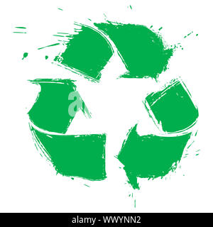 Recycling-symbol Stockfoto