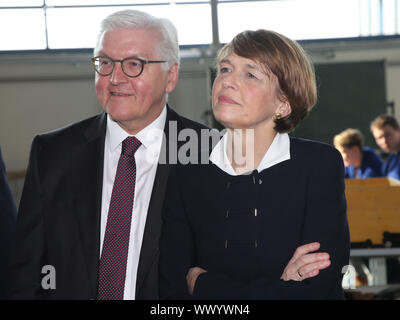Bundespräsident der Bundesrepublik Deutschland, Dr. Frank-Walter Steinmeier, seine Frau Elke Büdenbender Stockfoto