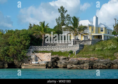 Eine typische up-market House in Bermuda Stockfoto