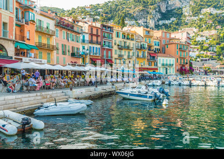 Villefranche-sur-Mer, Alpes Maritimes, Provence Alpes Cote d'Azur, Côte d'Azur, Frankreich, Mittelmeer, Europa Stockfoto